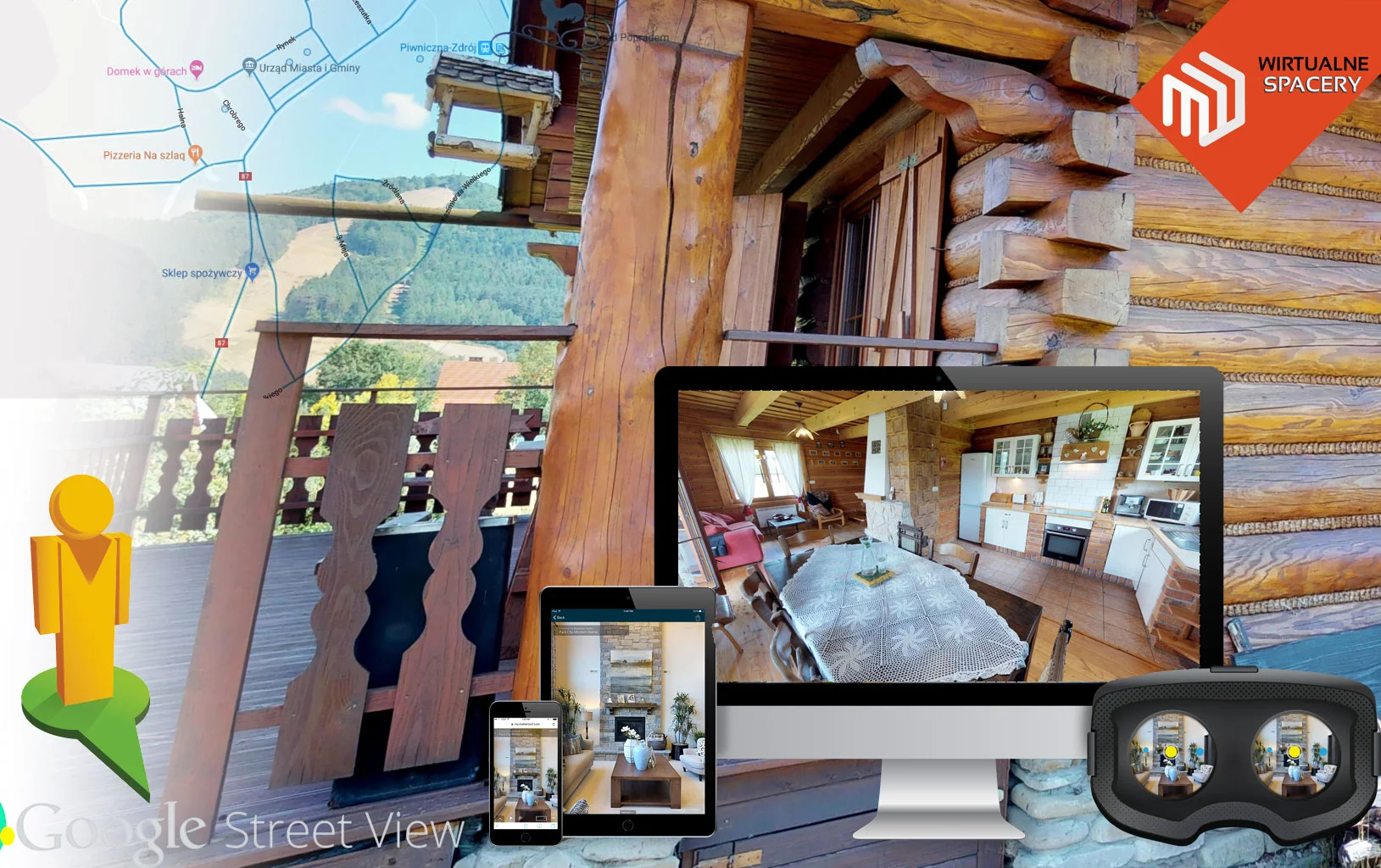 wirtualny spacer google street
