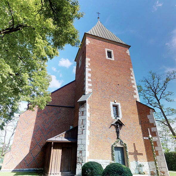 wirtualny spacer kościół Kraków