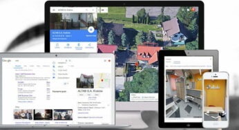 Wizytówka firmy w Street view Google business view