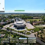 wirtualny spacer z drona uczelnia