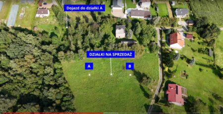 prezentacja działki budowlanej na sprzedaż