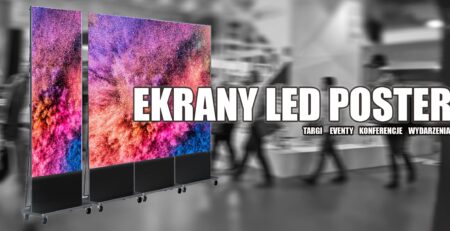 ekran led stoisko targowe