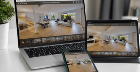Czy wirtualny spacer 360° działa na telefonie, tablecie i komputerze?