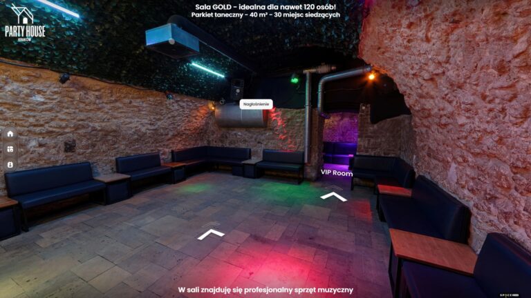 Party House - klub, pub na wynajem na imprezy zamknięte – Prezentacja przestrzeni